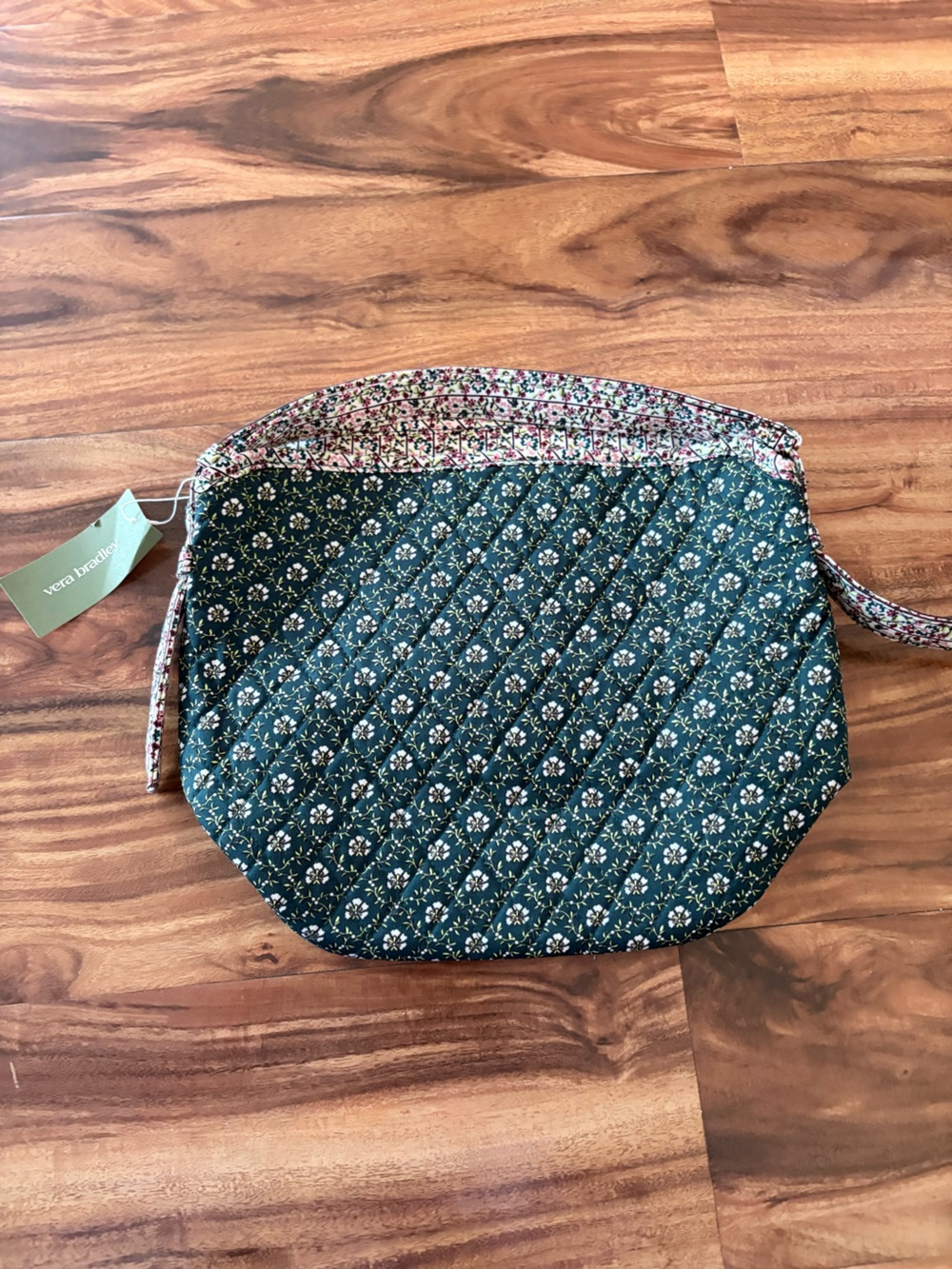 NWT Vera Bradley Astoria Shoulder Bag Mistletoe Lattice Crossbody Purse Tote NEW - Picture 6 of 11